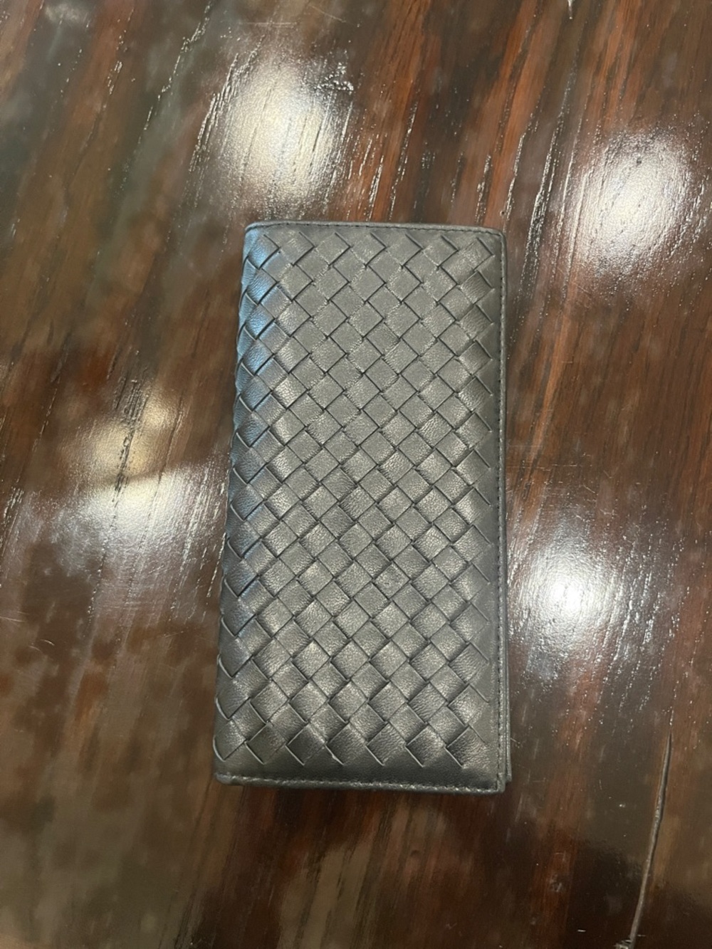 Woven Long Wallet (Small Pattern)